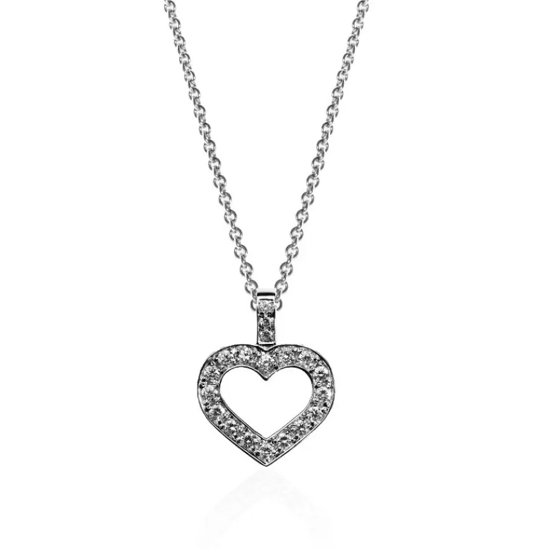 David-Andersen Kun Anheng-Anheng, Classic Diamanthjerte (0,50 Ct)