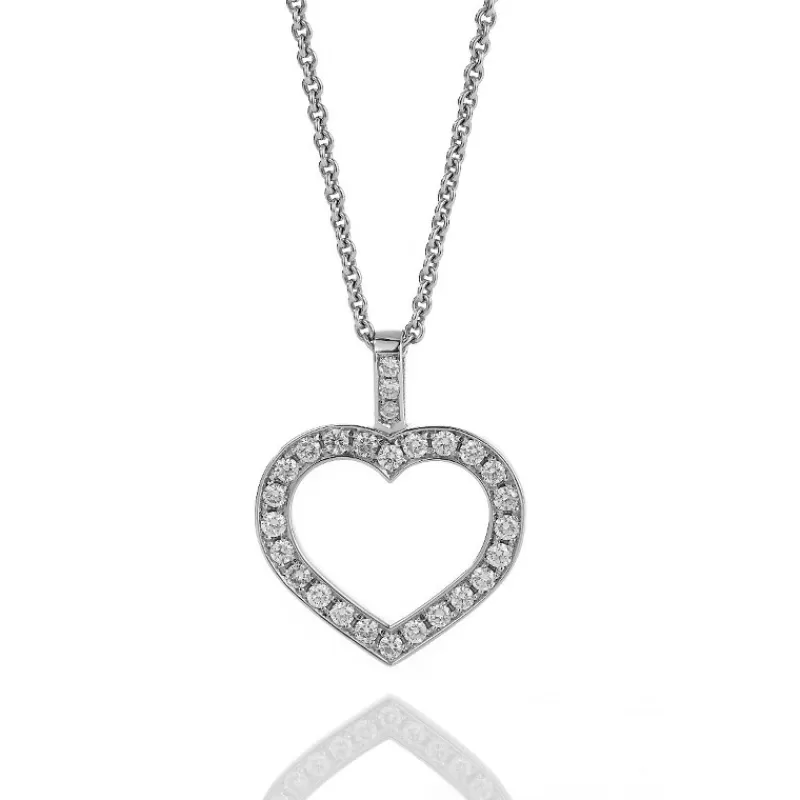David-Andersen Kun Anheng-Anheng, Classic Diamanthjerte (1,00 Ct)