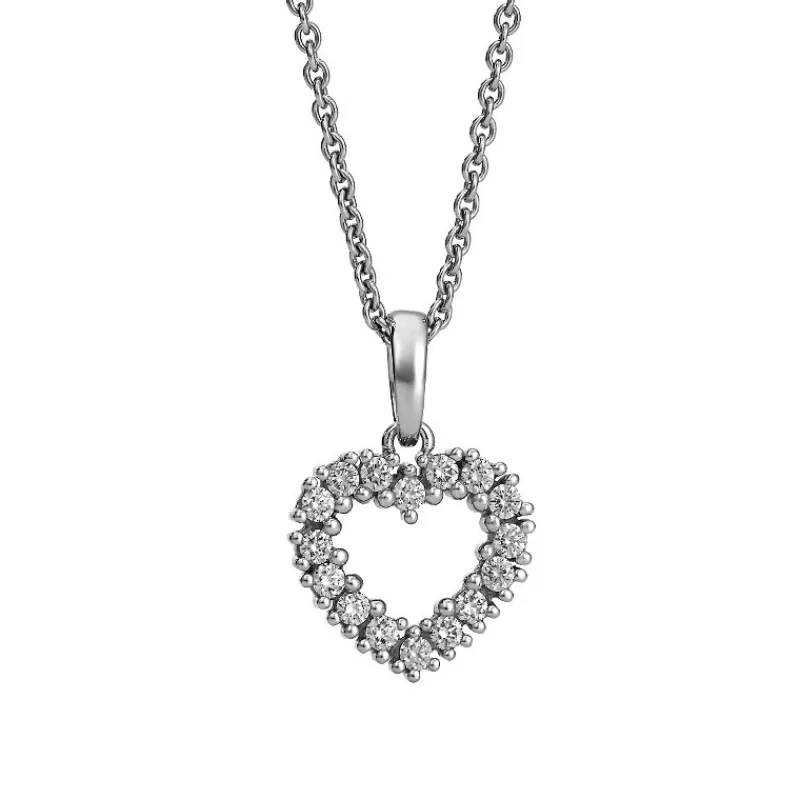 David-Andersen Kun Anheng-Anheng, Diamanthjerte 0,25 Ct