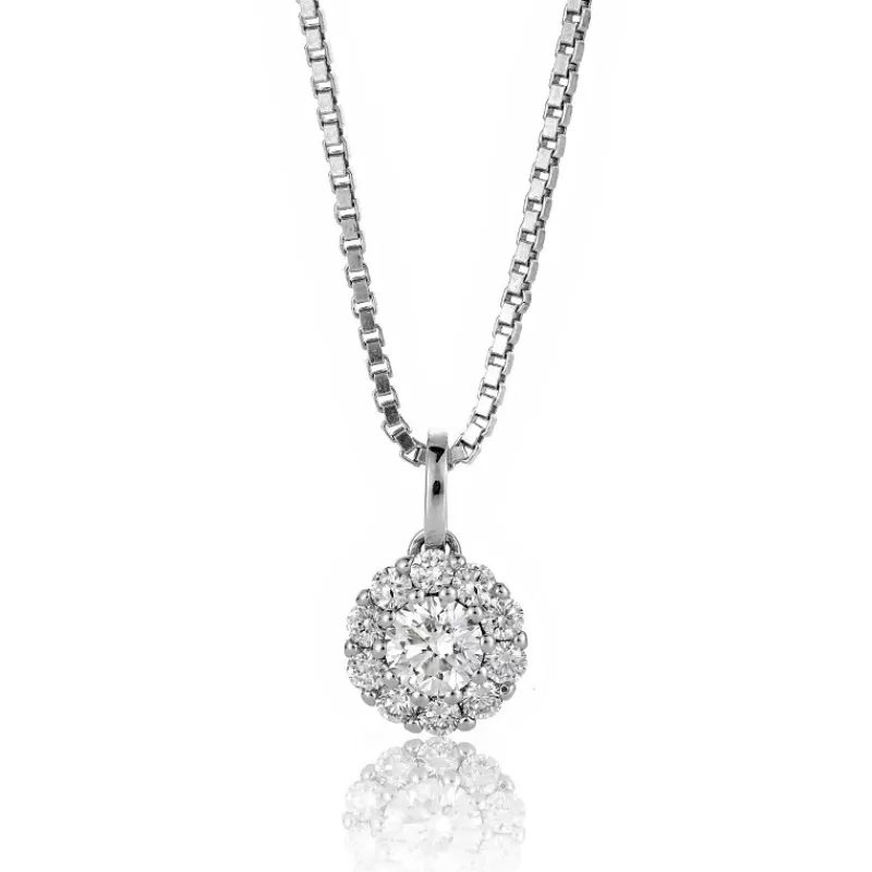 David-Andersen Kun Anheng-Anheng, Rosett Med Diamanter 0,50 Ct