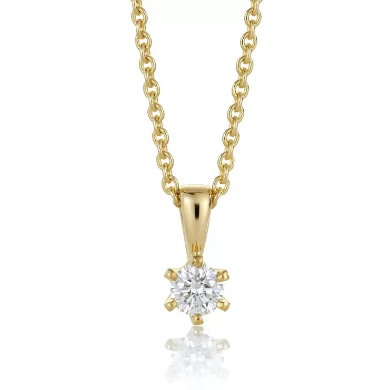 David-Andersen Kun Anheng-Anheng, Solitaer 0,15Ct