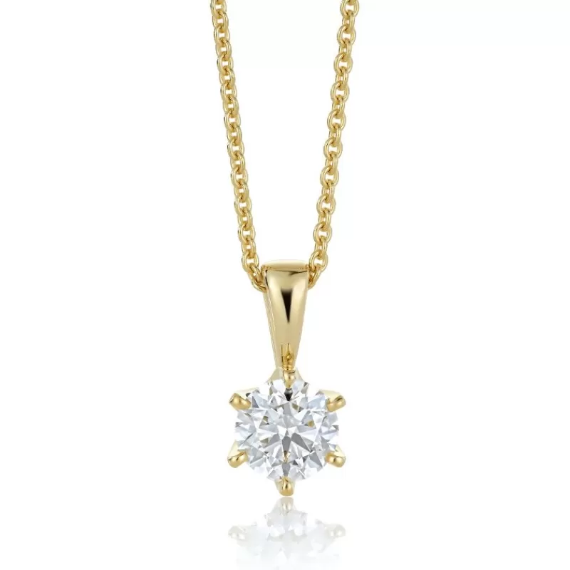 David-Andersen Kun Anheng-Anheng, Solitaer 0,70Ct