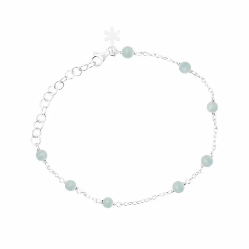 Susanne Friis Bjørner Sølvarmbånd-Armbånd, Akvamarin