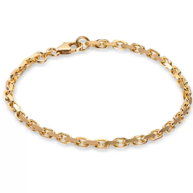 David-Andersen Gullarmbånd-Armbånd, Anker 3 Mm