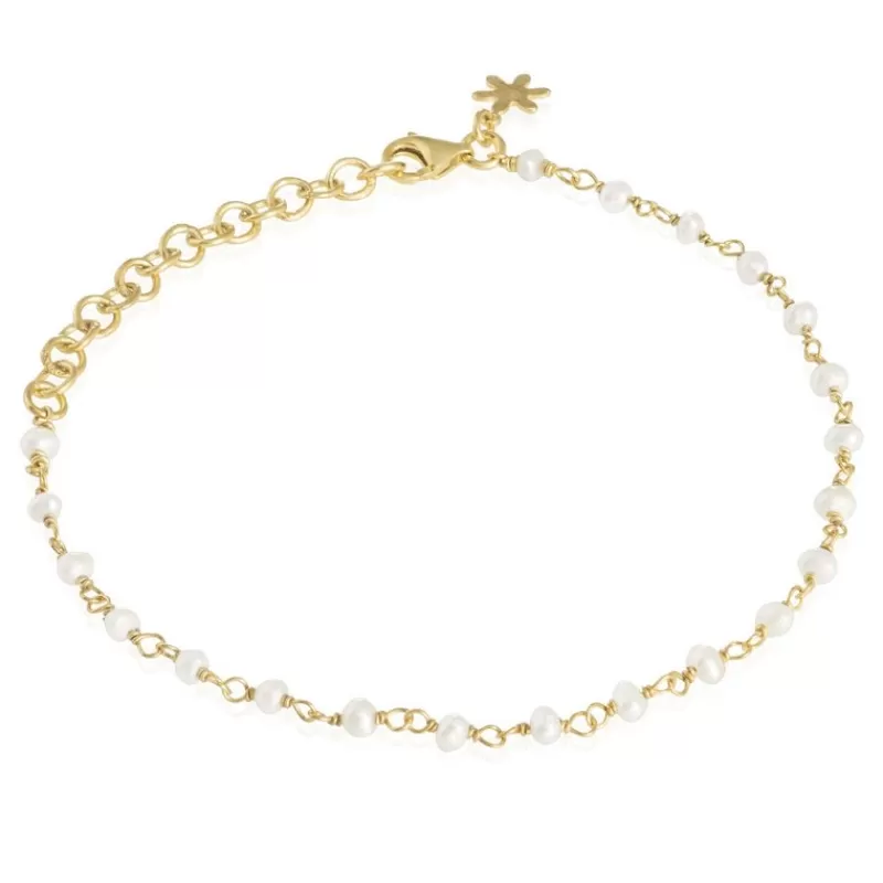 Susanne Friis Bjørner Sølvarmbånd-Armbånd, Ferskvannsperler