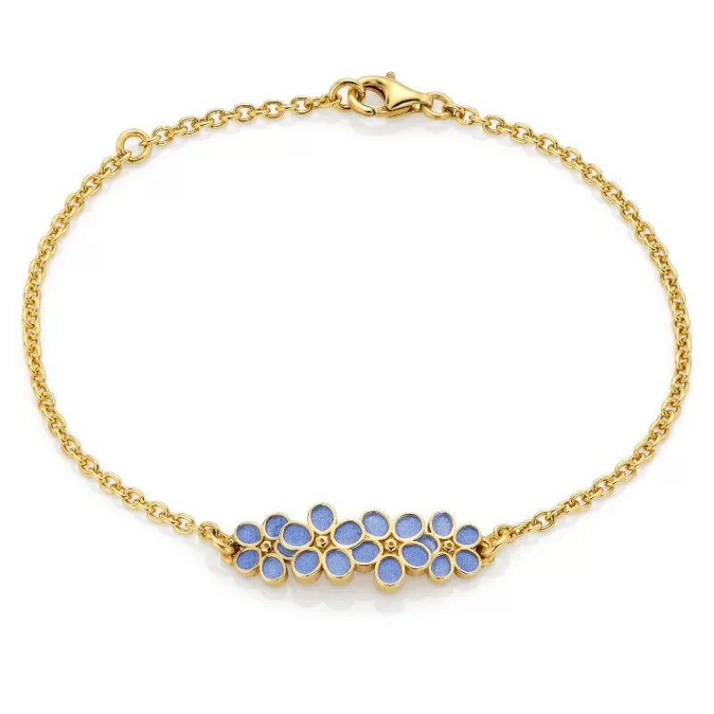 Flora Sølvarmbånd-Armbånd, Forglemmegei