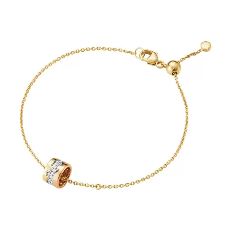 Georg Jensen Gullarmbånd-Armbånd, Fusion Pave