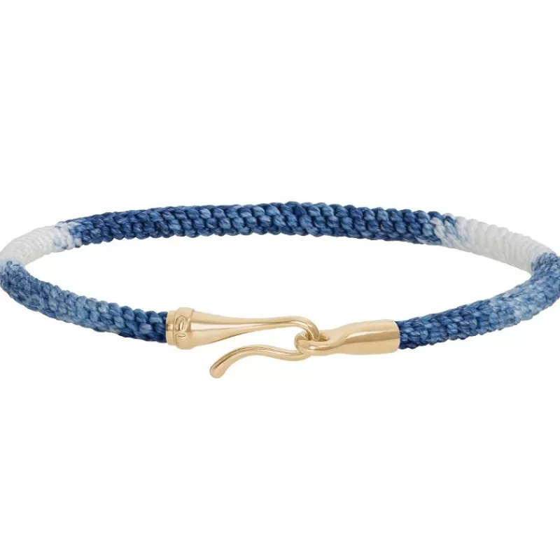 Ole Lynggaard Copenhagen Gullarmbånd-Armbånd, Life Blue Jeans