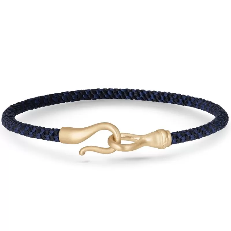 Ole Lynggaard Copenhagen Gullarmbånd-Armbånd, Life Herre Midnight