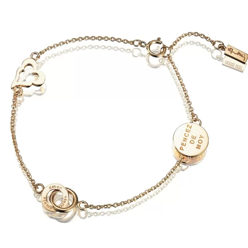 Efva Attling Gullarmbånd-Armbånd, Mini Love