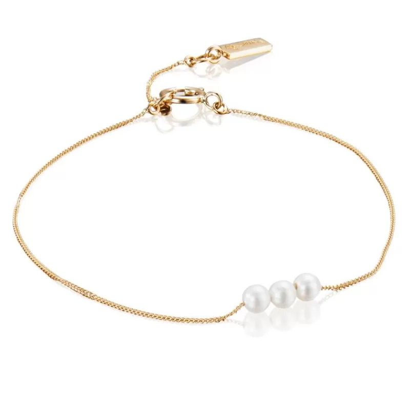Efva Attling Gullarmbånd-Armbånd, My Little Pearl