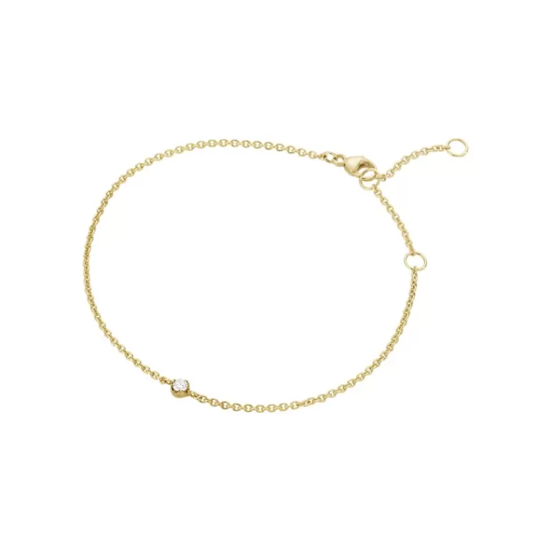 Georg Jensen Gullarmbånd-Armbånd, Signature Diamonds