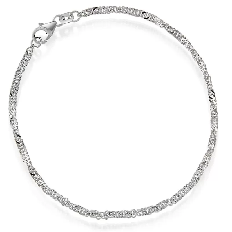 David-Andersen Gullarmbånd-Armbånd, Singapore 2,2 Mm