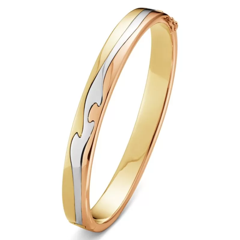 Georg Jensen Gullarmbånd-Armring, Fusion