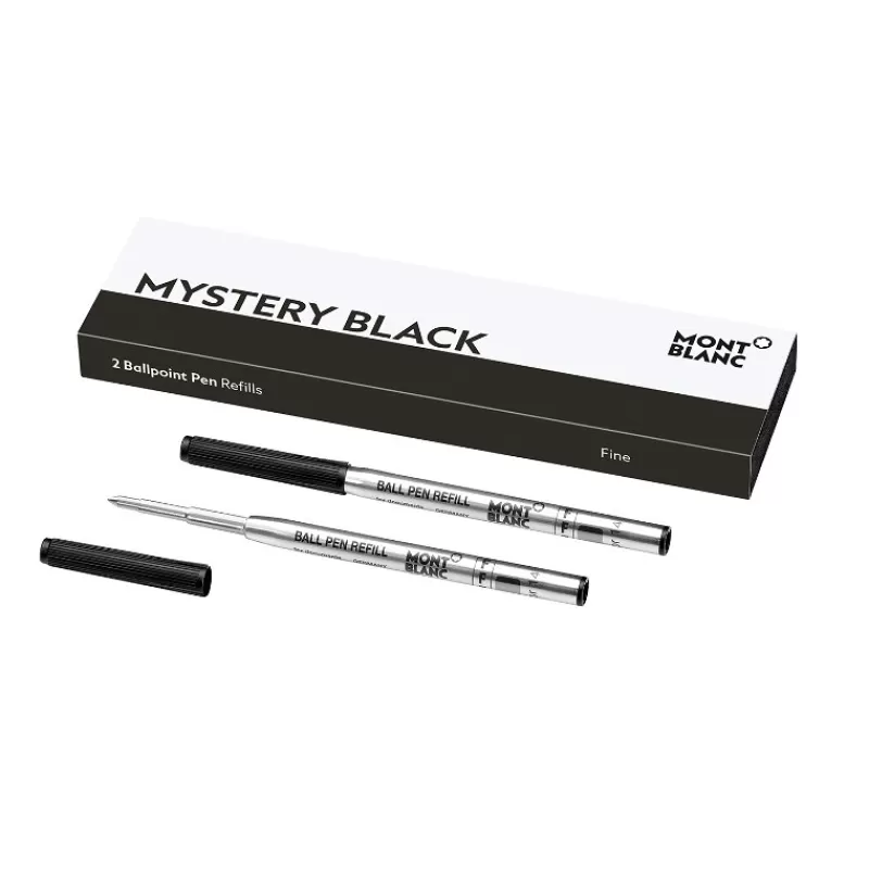 Montblanc Notatbøker-Ballpoint (F) Mystery Black