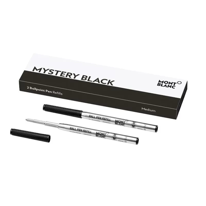 Montblanc Notatbøker-Ballpoint Refill (M) Mysery Black