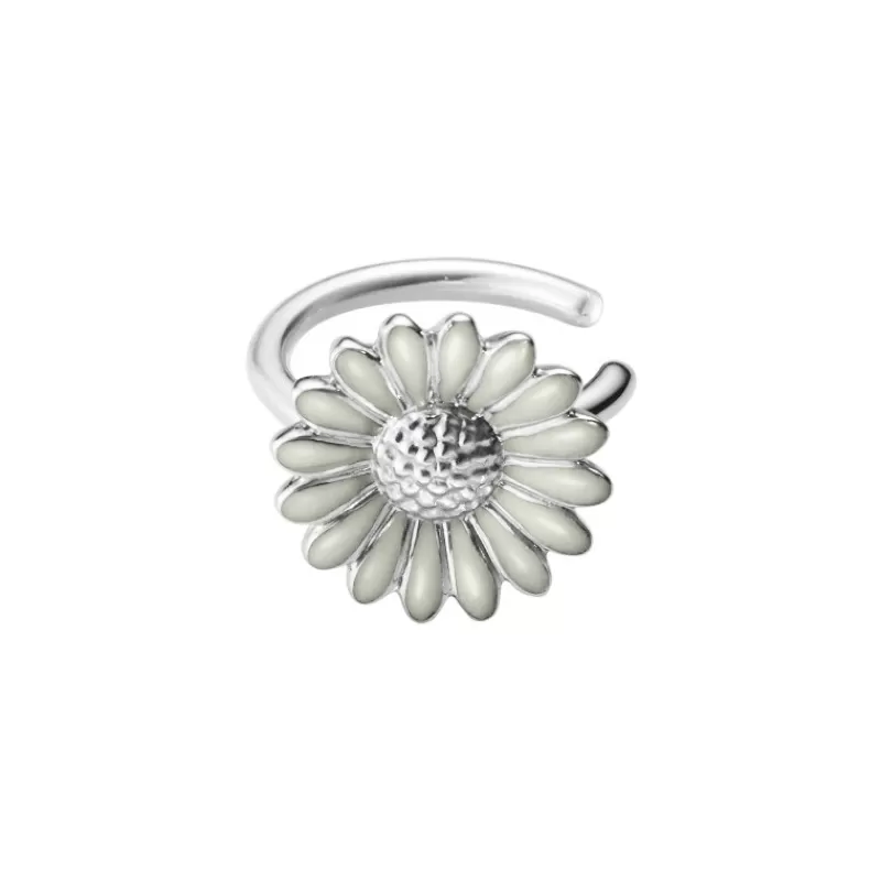 Georg Jensen Ear Cuffs-Ear Cuff, Daisy Hvit