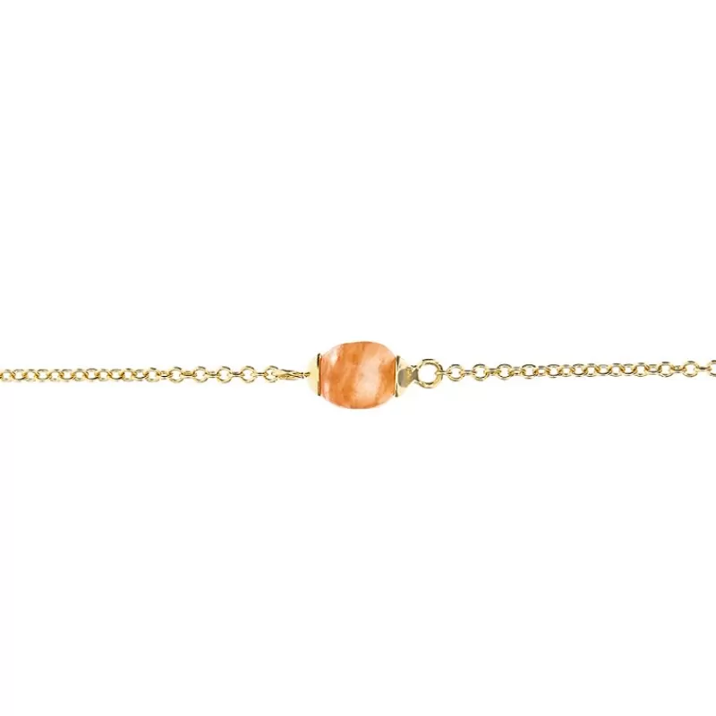 Nanis Anheng Med Kjede-Kjede, Amuleti Orange Aventurine