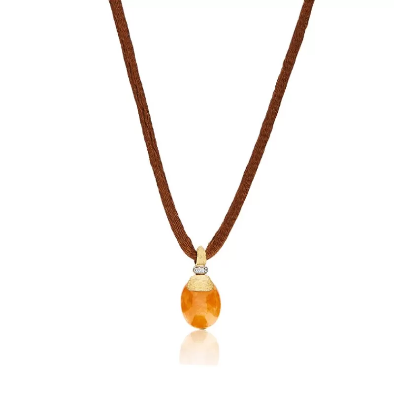 Nanis Anheng Med Kjede-Kjede, Amuleti Orange Aventurine