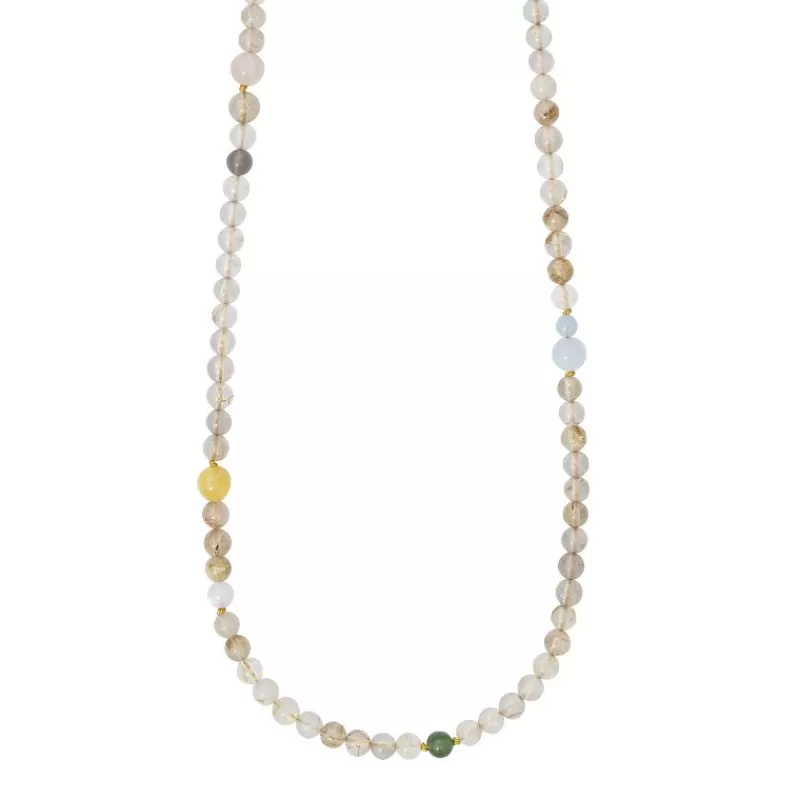 Ole Lynggaard Copenhagen Halssmykker Med Fargesten-Kjede, Collier Lace Med Fargestener