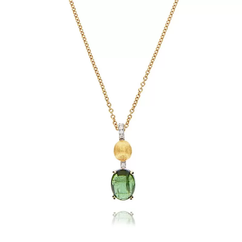 Nanis Anheng Med Kjede-Kjede, Dancing Tourmalines Gronn