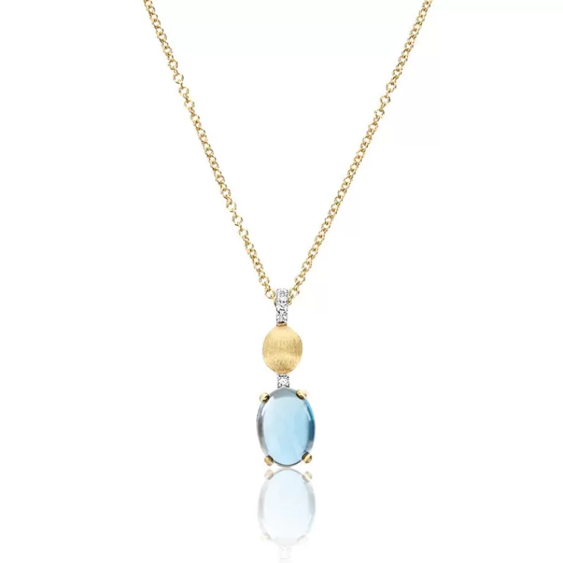 Nanis Anheng Med Kjede-Kjede, Dancing Tourmalines London Bla Topas