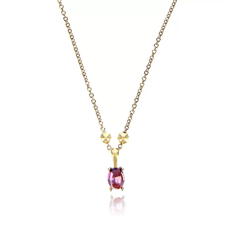 Nanis Anheng Med Kjede-Kjede, Dancing Tourmalines Rosa Turmalin