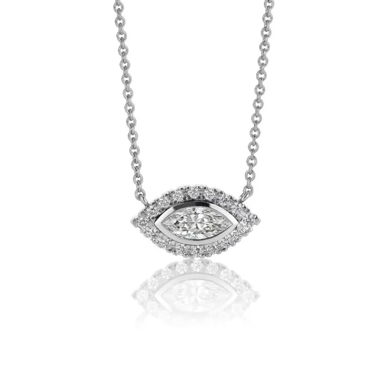 David-Andersen Anheng Med Kjede-Kjede, Diamanter (4,54 Ct)