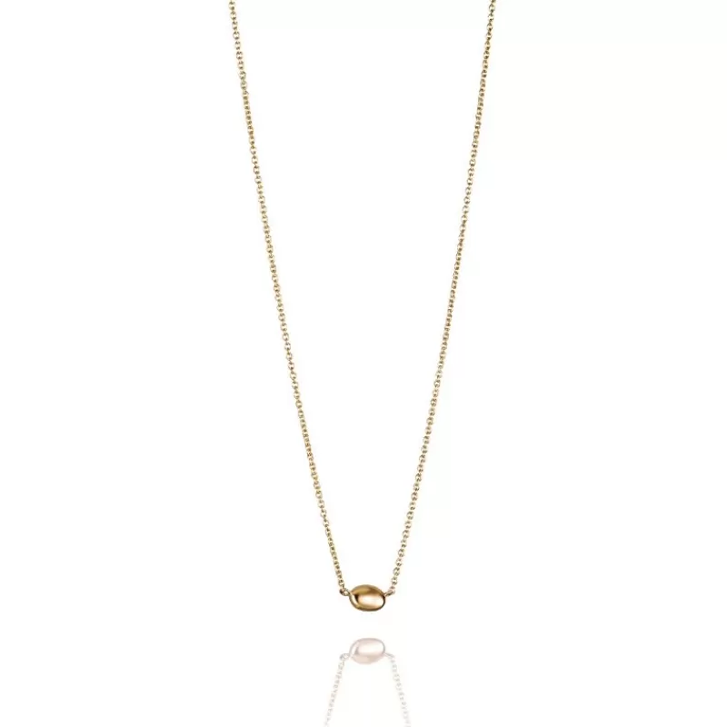 Efva Attling Anheng Med Kjede-Kjede, Love Bead Gold