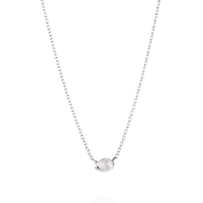 Efva Attling Anheng Med Kjede-Kjede, Love Bead Rose Quartz