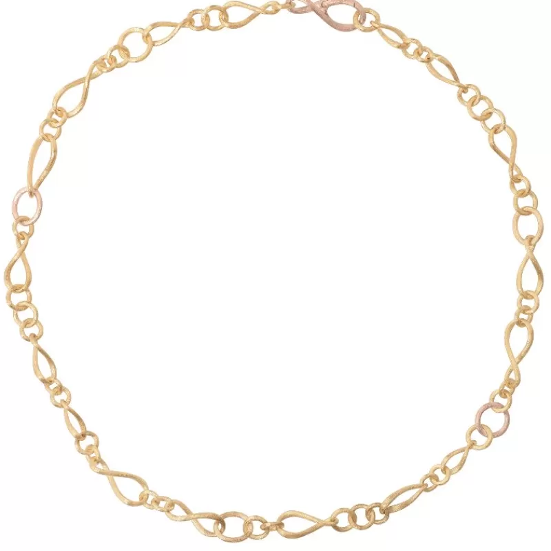 Ole Lynggaard Copenhagen Halssmykker I Gull-Kjede, Love Collier Lite