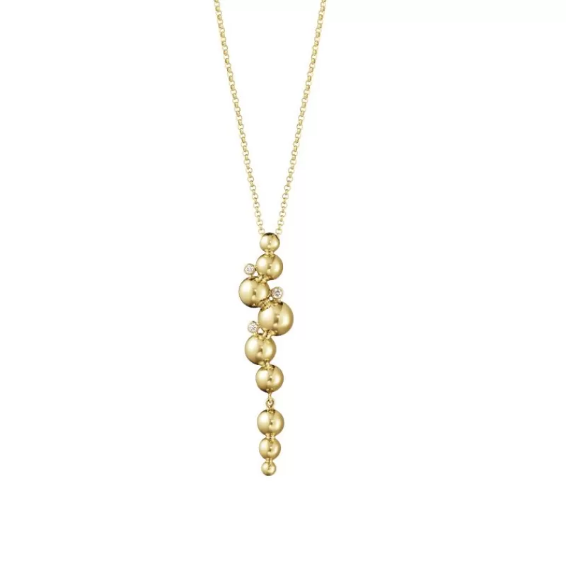 Georg Jensen Anheng Med Kjede-Kjede, Moonlight Grapes 0,05 Ct