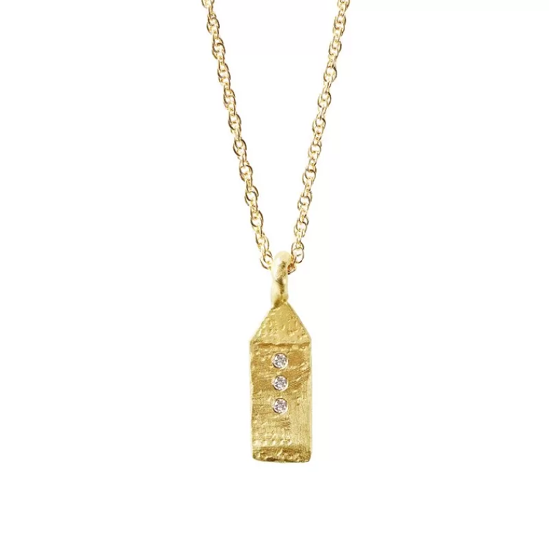 Elhanati Halssmykker Med Diamant-Kjede, Paloma Maison 0,03 Ct
