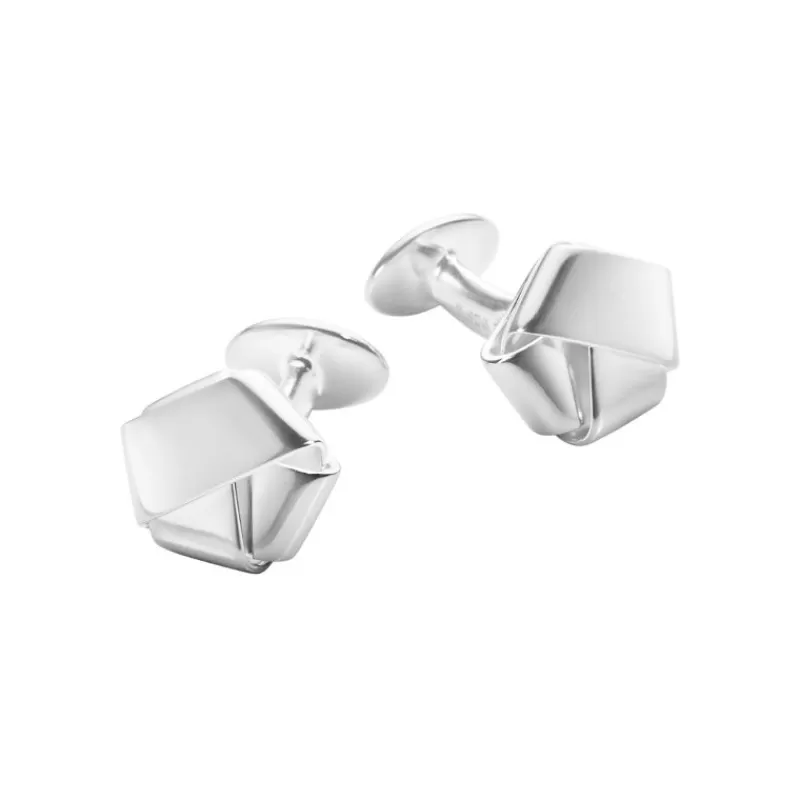 Georg Jensen Konfirmasjongave Til Gutter-Mansjettknapper, Men'S Classic Fold