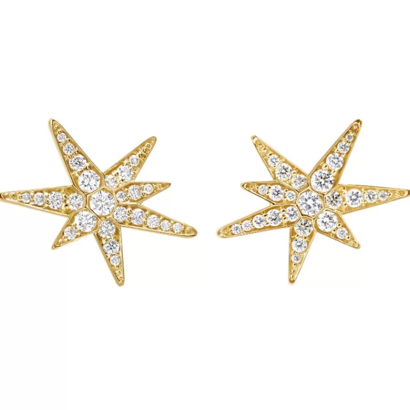 Ole Lynggaard Copenhagen Diamantøredobber-Orepynt, Funky Stars Sma