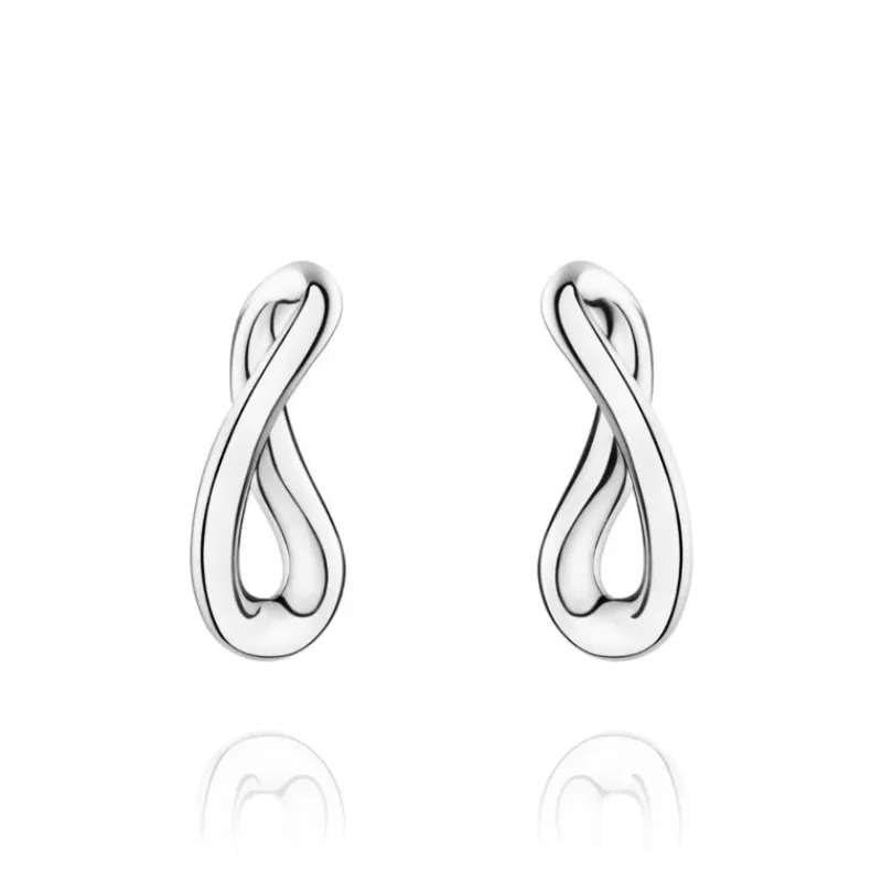 Georg Jensen Sølvøredobber-Orepynt, Infinity