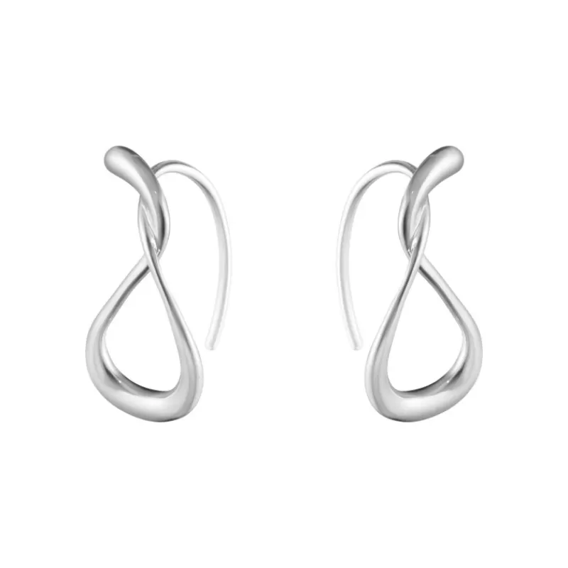 Georg Jensen Sølvøredobber-Orepynt, Mercy (Sma)
