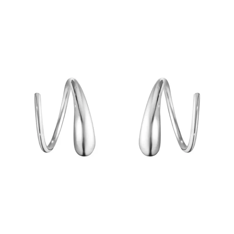 Georg Jensen Sølvøredobber-Orepynt, Mercy Swirl