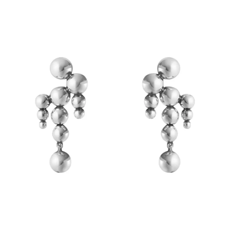 Georg Jensen Sølvøredobber-Orepynt, Moonlight Grape Sma