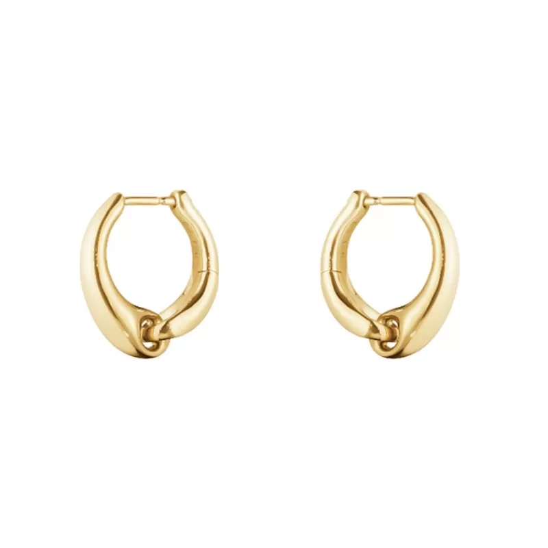 Georg Jensen Gulløredobber-Orepynt, Reflect (Store)