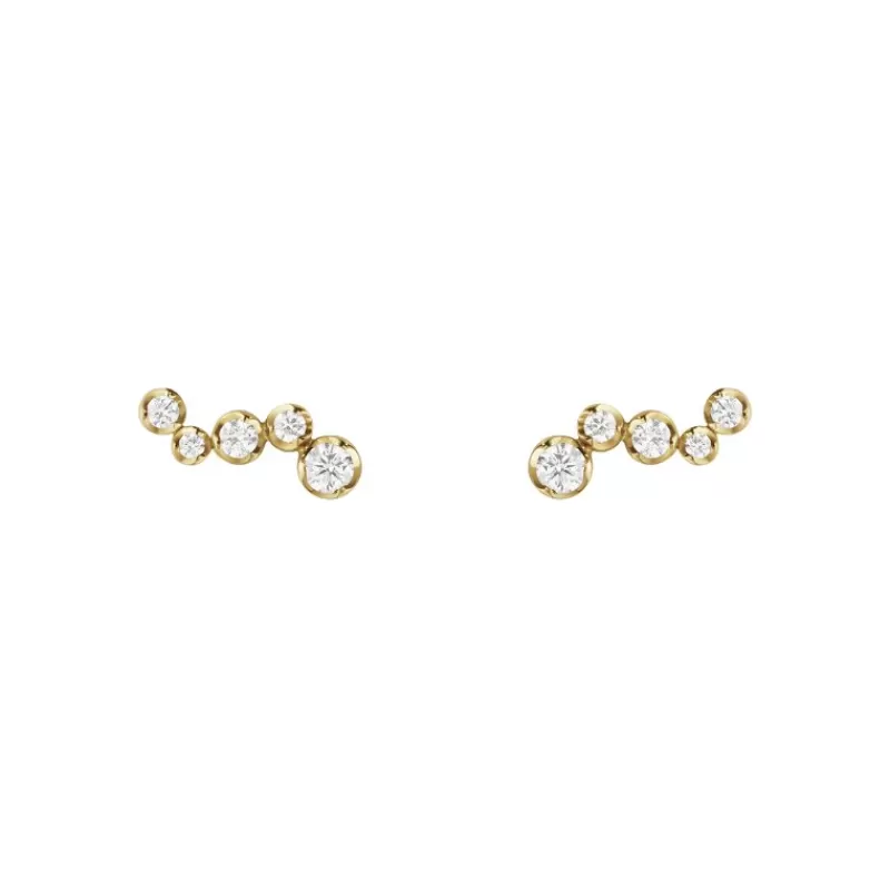 Georg Jensen Gulløredobber-Orepynt, Signature Diamonds