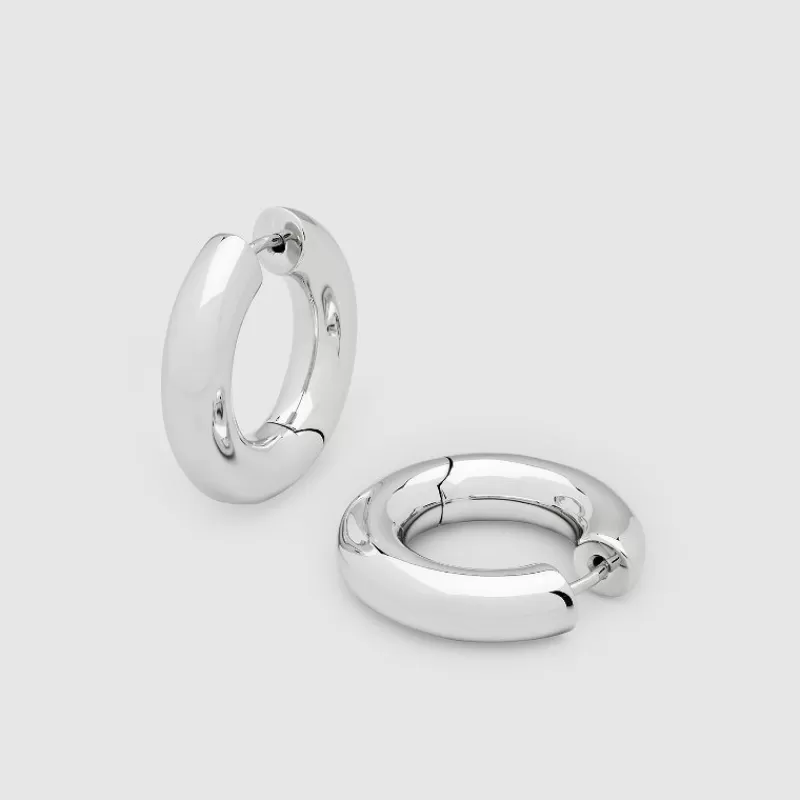 Tom Wood Konfirmasjongave Til Gutter-Øreringer, Chunky Hoops Medium