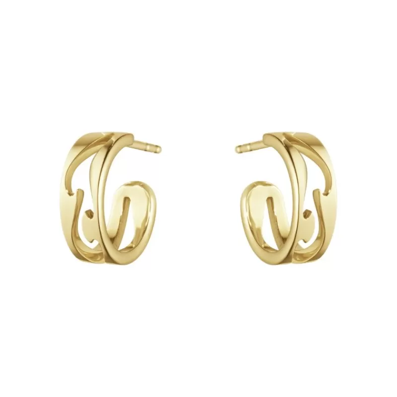 Georg Jensen Gulløredobber-Øreringer, Fusion
