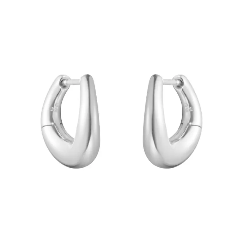 Georg Jensen Sølvøredobber-Øreringer, Offspring Sma