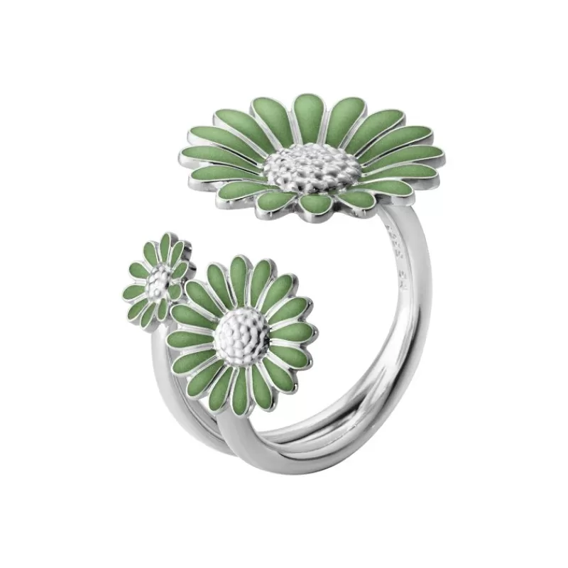 Georg Jensen Sølvringer-Ring, Daisy Gronn