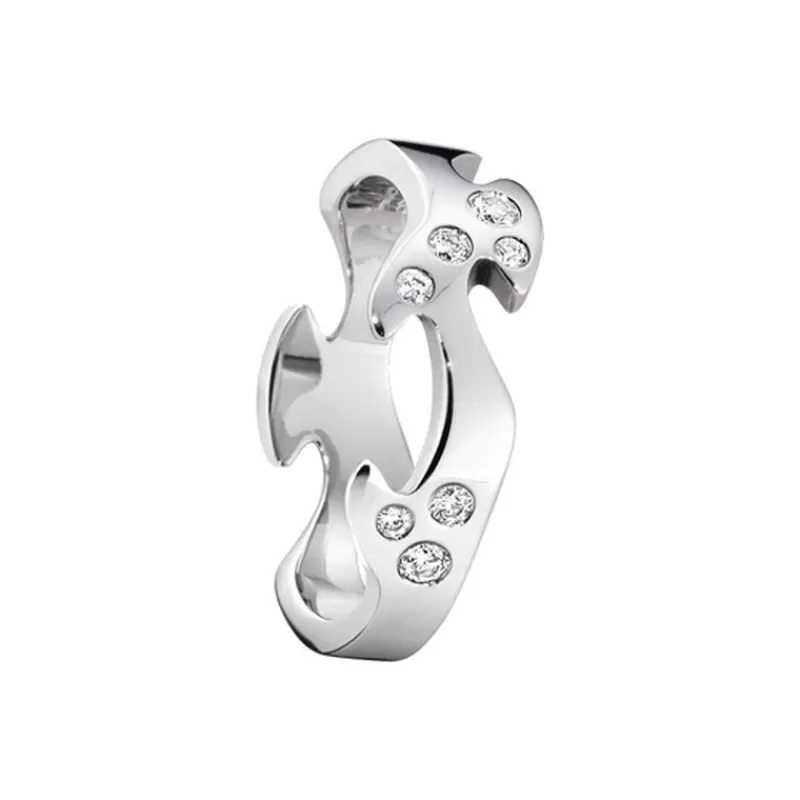Georg Jensen Diamantringer-Ring, Fusion Midtstykke