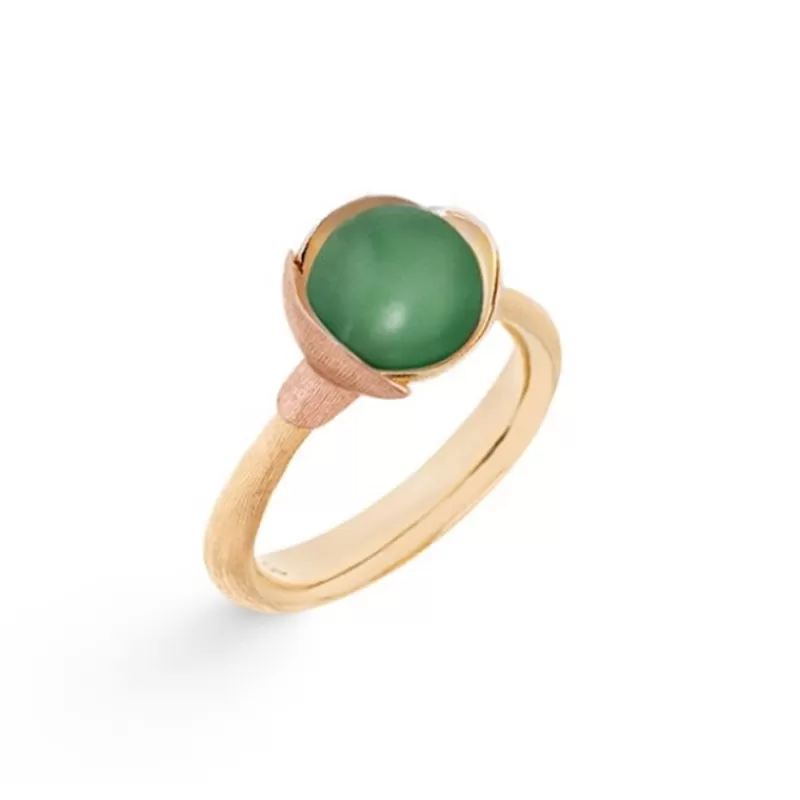 Ole Lynggaard Copenhagen Gullringer-Ring, Lotus Str 1 Serpentin