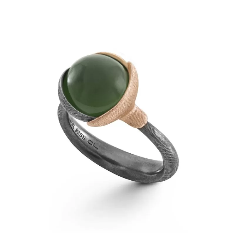 Ole Lynggaard Copenhagen Sølvringer-Ring, Lotus Str 2 Serpentin