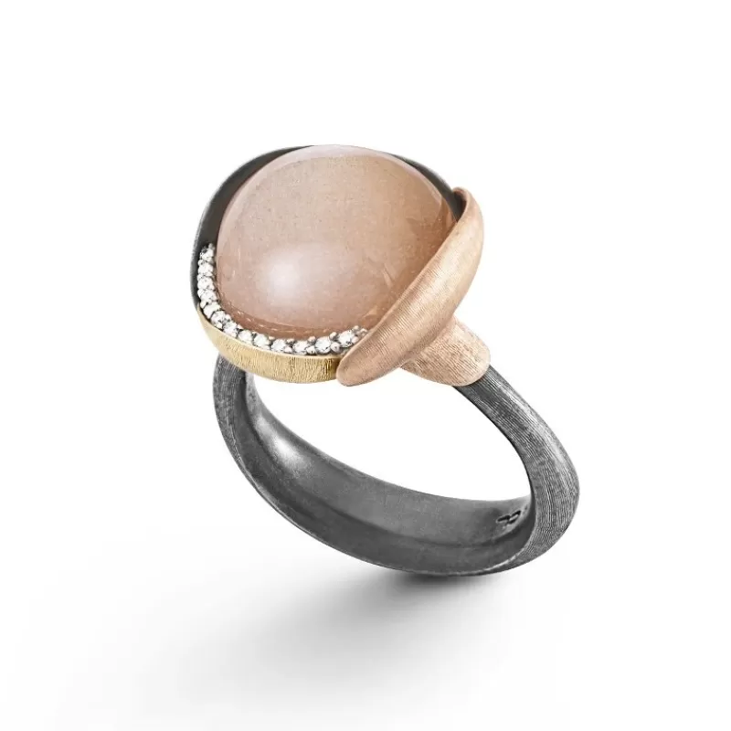 Ole Lynggaard Copenhagen Sølvringer-Ring, Lotus Str 3 Blush Manesten