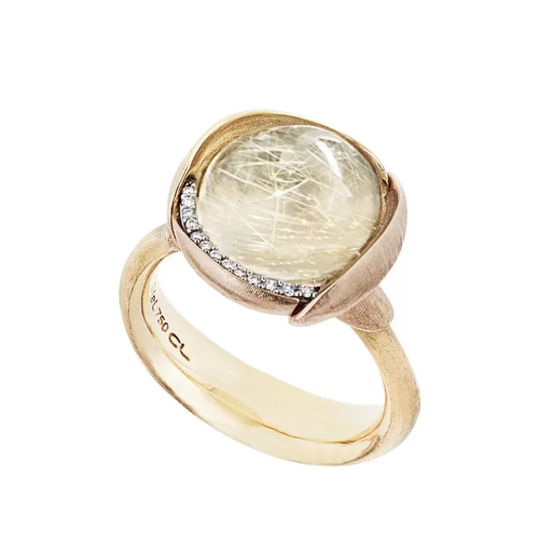 Ole Lynggaard Copenhagen Diamantringer-Ring, Lotus Str 3 Rutilkvarts
